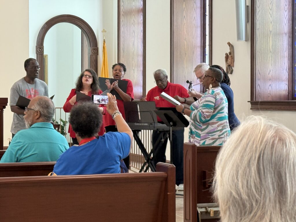 Choir for Mass.